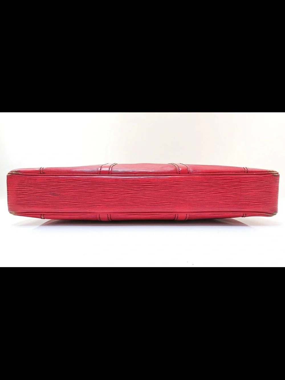 Louis Vuitton Red Epi Leather Business Briefcase